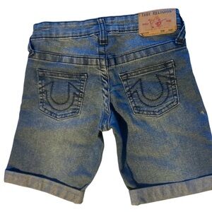 True Religion Girls Jean Shorts Size 6 Blue – Classic Style